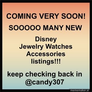 VERY SOON! NEW Disney watches, jewelry, accessories listings!
